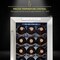 Schmecke 18-Bottle Wine Fridge, Freestanding Wine Refrigerator, Small Wine Cooler